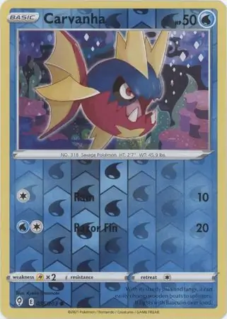 Carvanha Reverse Holo 035 Normal