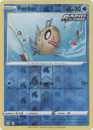 Feebas Reverse Holo 037