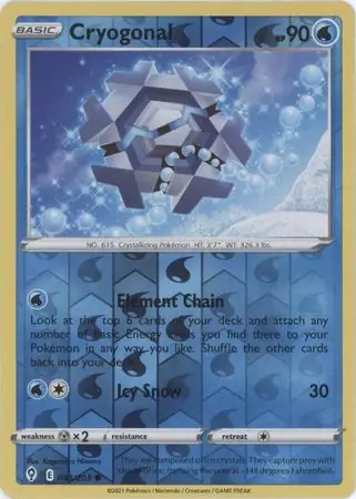 Cryogonal Reverse Holo 043 Normal