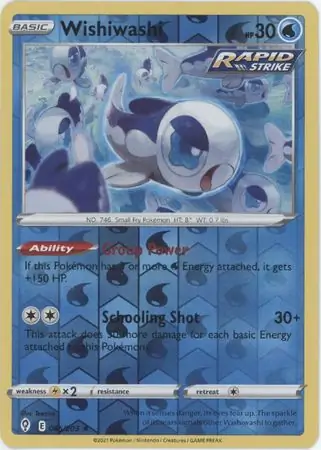 Wishiwashi Reverse Holo 046