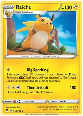 Raichu 050 Normal