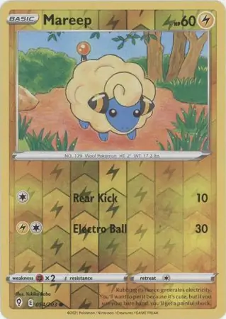Mareep Reverse Holo 054 Normal