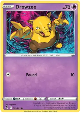Drowzee 061 Normal