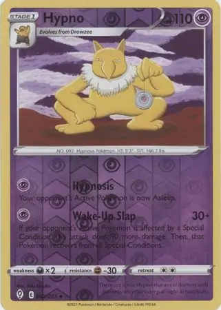 Hypno Reverse Holo 062