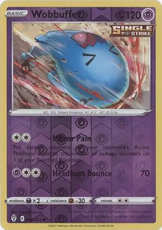 Wobbuffet Reverse Holo 066 Normal