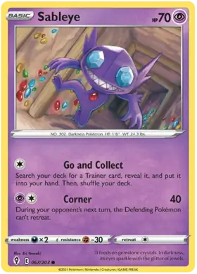 Sableye 067 Normal
