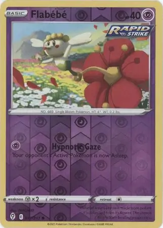 Flabebe Reverse Holo 071 Normal