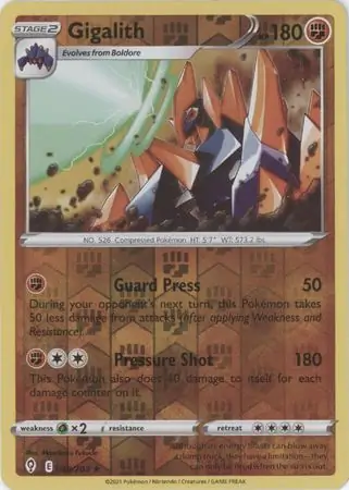 Gigalith Reverse Holo 088 Normal