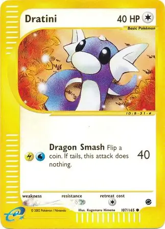 Dratini Reverse Holo 107