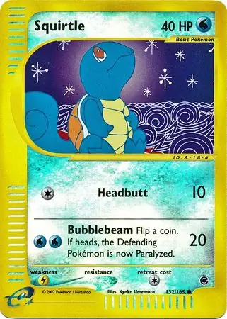 Squirtle Reverse Holo 132 Normal