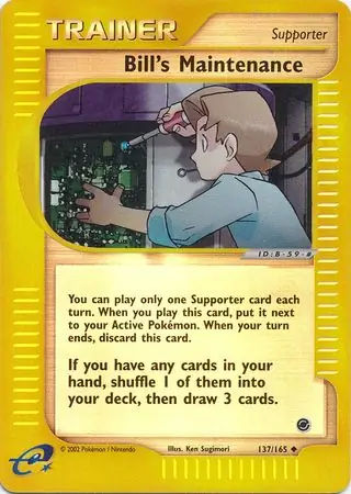Bill's Maintenance Reverse Holo 137