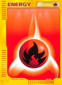 Fire Energy Reverse Holo 161