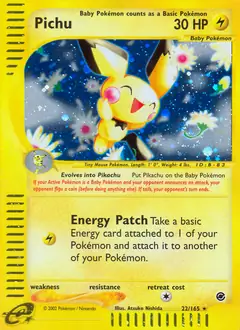Pichu Holo 22