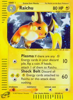 Raichu Holo 25