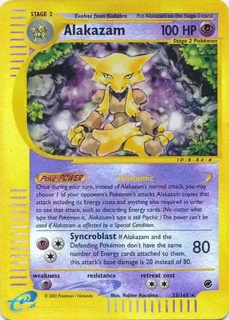 Alakazam Reverse Holo 33
