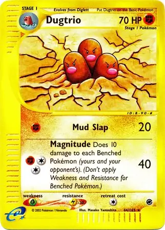 Dugtrio Reverse Holo 44