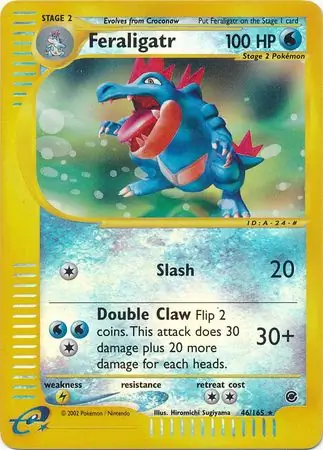 Feraligatr Reverse Holo 46