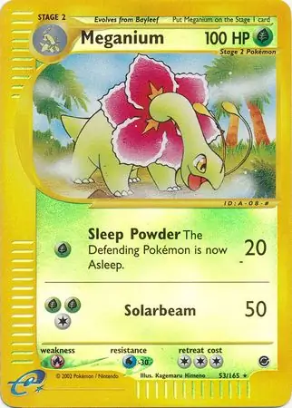 Meganium Reverse Holo 53