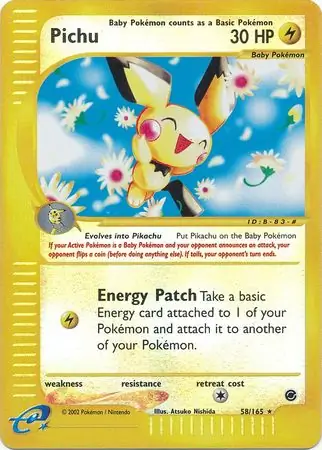 Pichu Reverse Holo 58