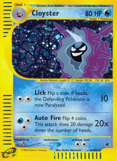 Cloyster Holo 8