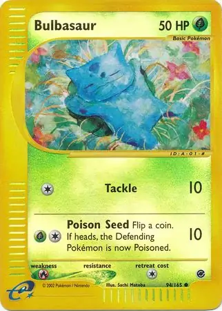 Bulbasaur Reverse Holo 94 Normal