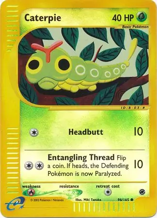 Caterpie Reverse Holo 96