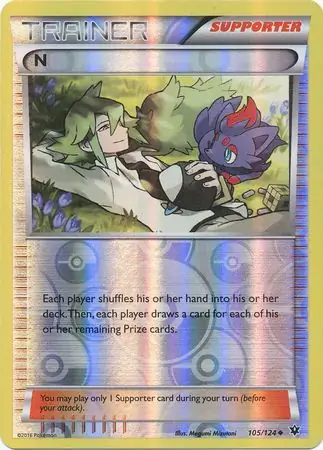 N Reverse Holo 105