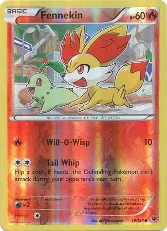Fennekin Reverse Holo 10