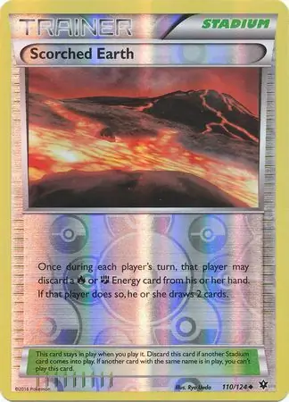 Scorched Earth Reverse Holo 110 Normal