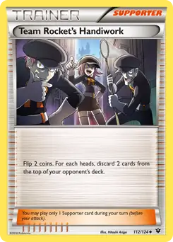 Team Rocket's Handiwork 112 Normal
