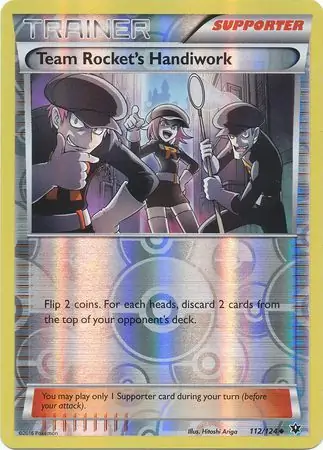 Team Rocket's Handiwork Reverse Holo 112 Normal