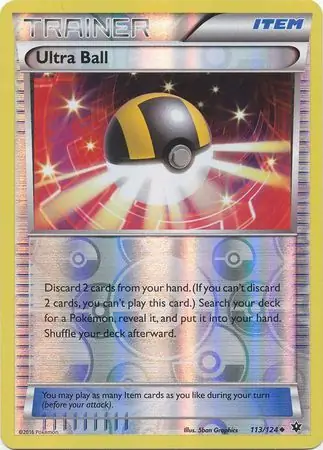 Ultra Ball Reverse Holo 113 Normal