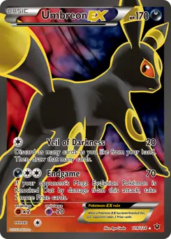 Full Art Umbreon EX 119 Normal