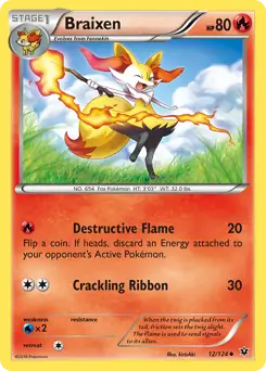 Braixen 12 Normal