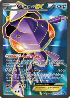 Full Art Genesect EX 120