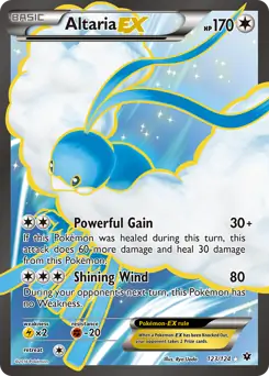 Full Art Altaria EX 123