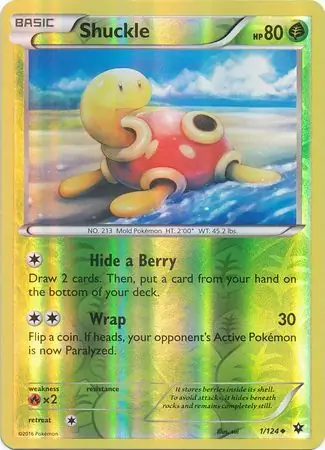Shuckle Reverse Holo 1 Normal