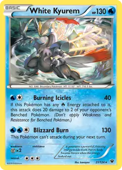 White Kyurem 21 Normal