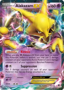 Alakazam EX 25 Normal