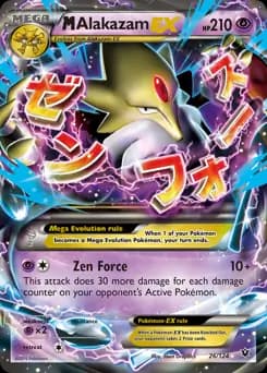 M Alakazam EX 26 Normal
