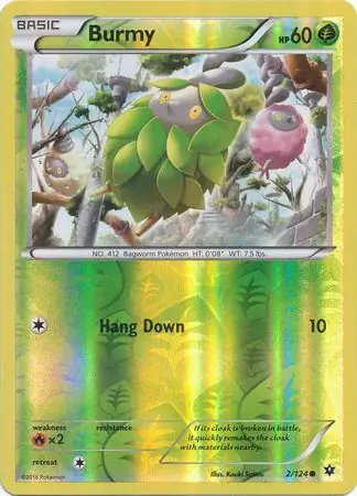Burmy Reverse Holo 2 Normal