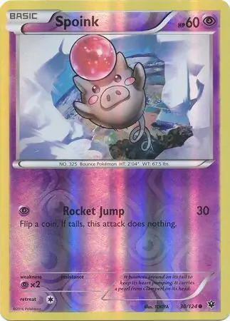 Spoink Reverse Holo 30 Normal
