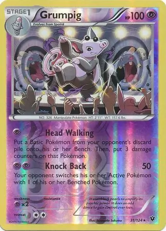 Grumpig Reverse Holo 31 Normal