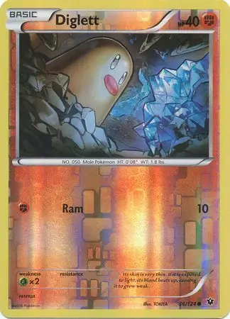 Diglett Reverse Holo 36