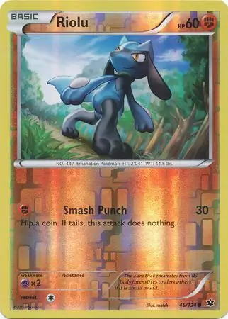 Riolu Reverse Holo 46 Normal