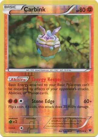 Carbink Reverse Holo 49