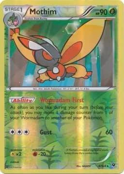 Mothim Reverse Holo