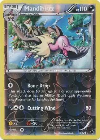 Mandibuzz Reverse Holo 58 Normal