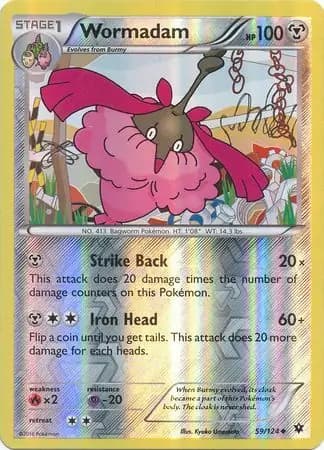 Wormadam Reverse Holo 59 Normal