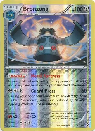 Bronzong Reverse Holo 61 Normal
